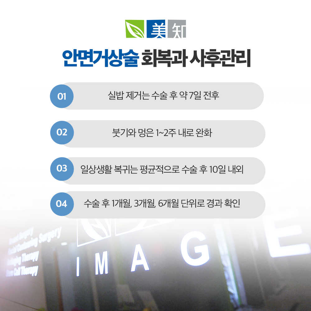 안면거상 회복기간